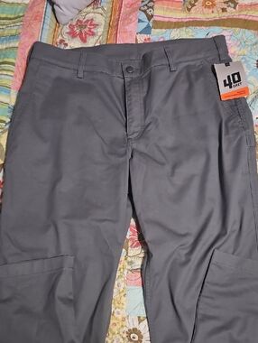 Men's Duluth Gray 40 Grit Pants